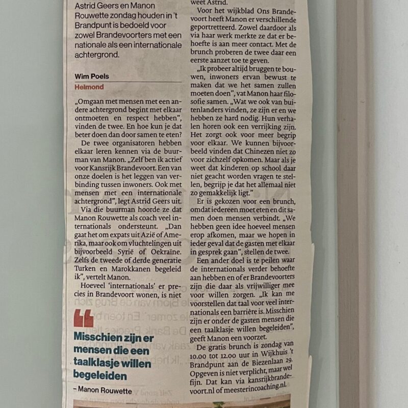 EXPAT COACH die activiteiten organiseert voor internationals