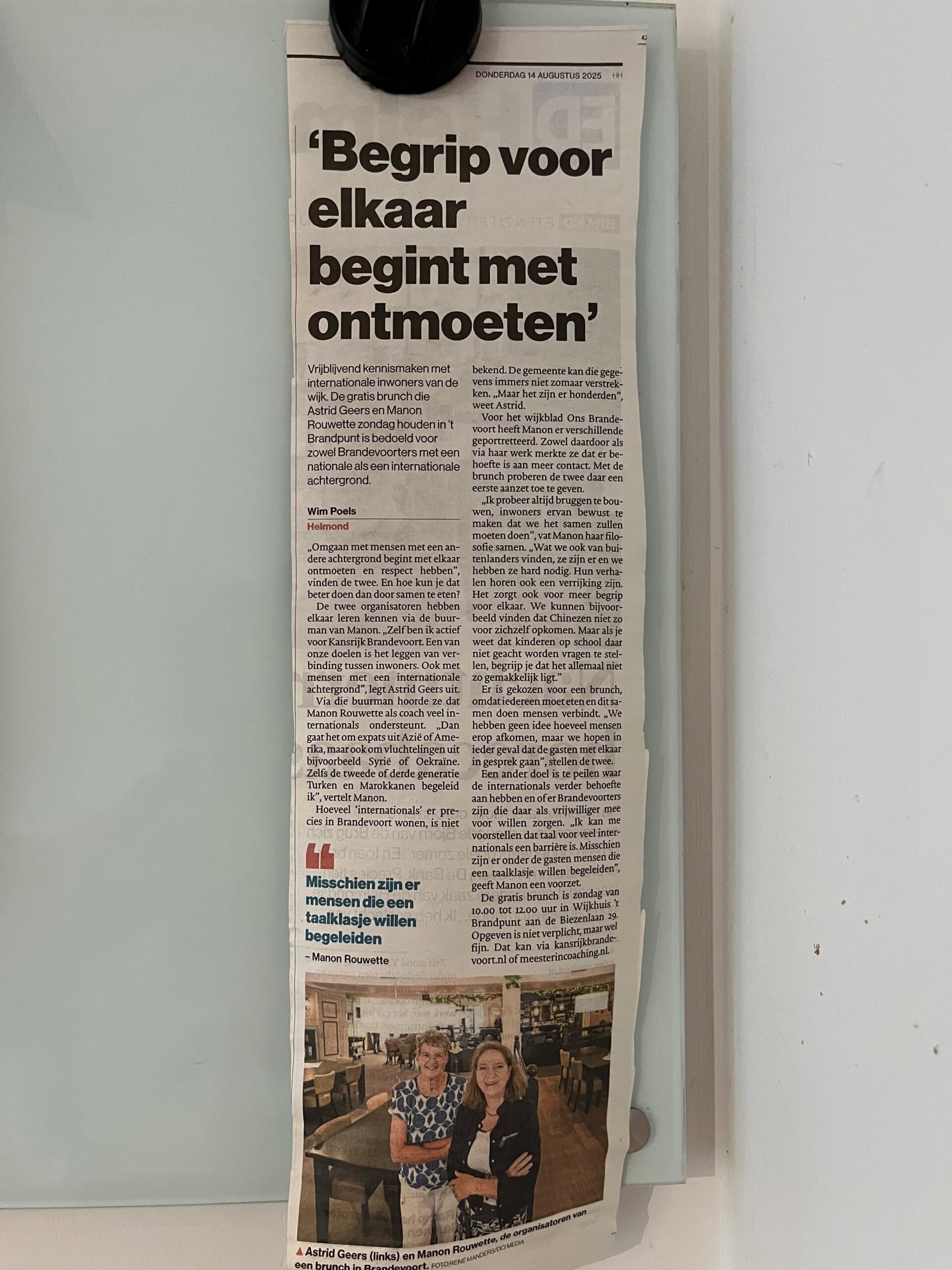 in de media ED 14 augustus 2025